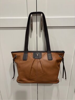 Tignanello leather shoulder bag